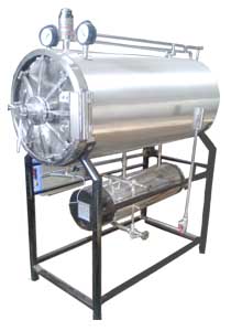 Horizontal Autoclave - Cylindrical 