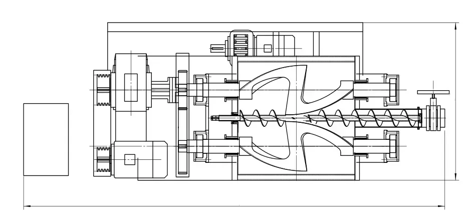 Z ARM SIGMA MIXER EXTRUDER