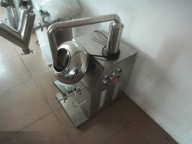 Automatic Small Type Peanut Sugar Coating Machine For Food Company supplier