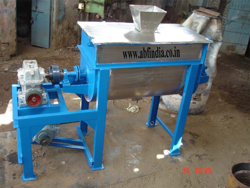 stainless steel ribbon blender