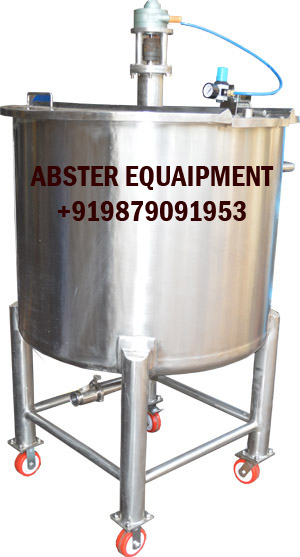 Stainless Steel Solution Preparation vessel